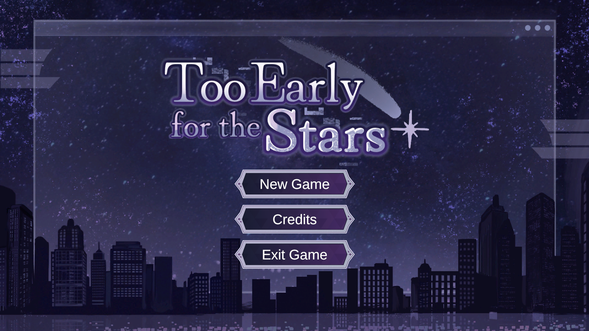 Too Early for the Stars gameplay screenshot